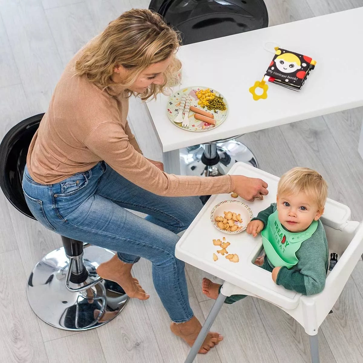 Lavinamoji knygelė BabyOno MY CONTRAST BOOK