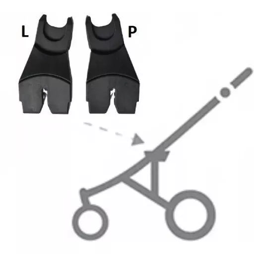 Adapteriai autokėdutei -vežimėliui