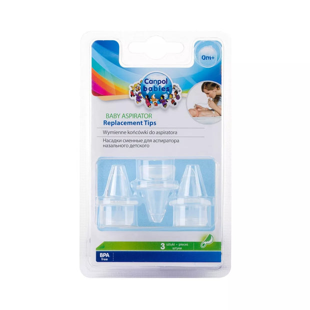 Antgaliai nosies aspiratoriui 3 vnt. Canpol 5/118
