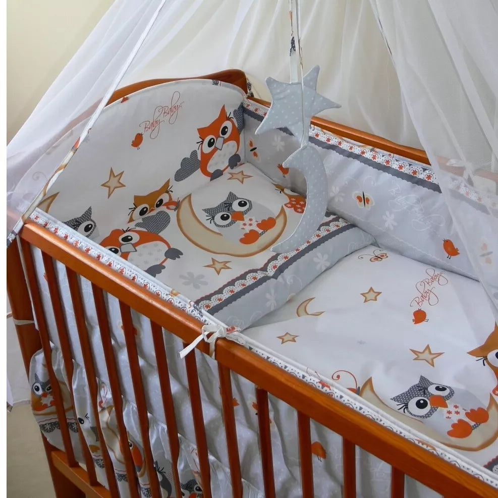 Apsaugėlė lovytei Ankras SOWY Grey 360 cm