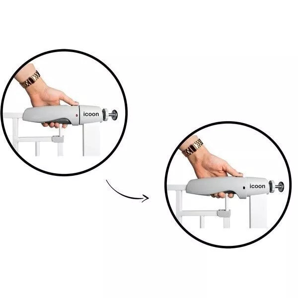 Apsauginiai varteliai ICOON 76-104 cm, Grey