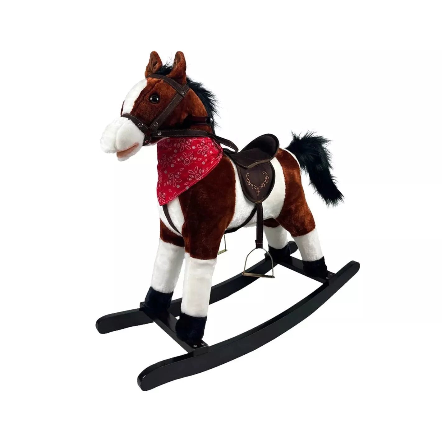 Arkliukas-sūpuoklė su garsais