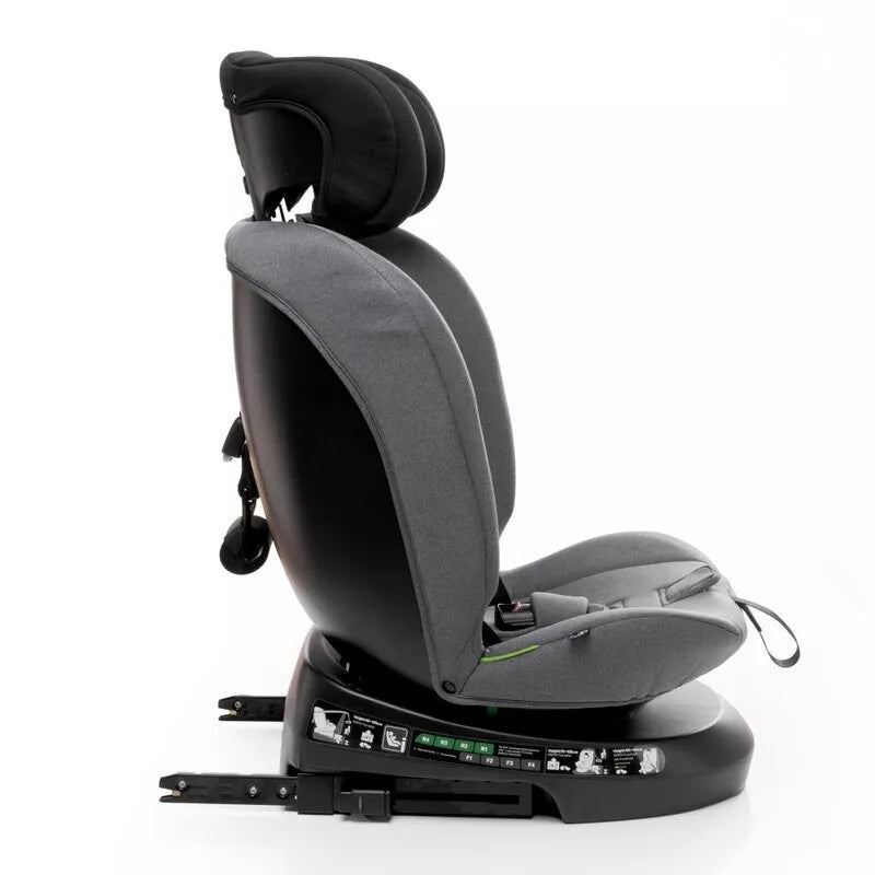 Autokėdutė 4baby MATT-FIX 360°(40-150 cm) Graphite