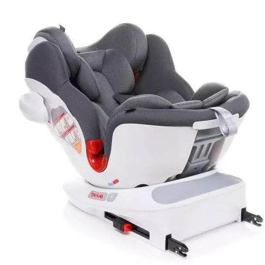 Autokėdutė 4baby SPACE-FIX 360° Grey