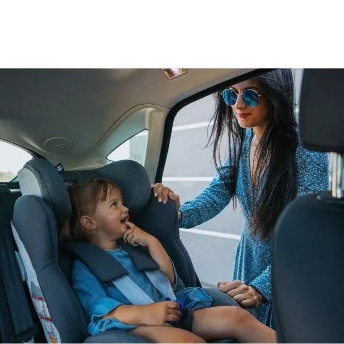 Autokėdutė 4baby SPACE-FIX 360° Grey