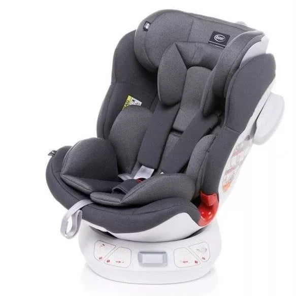 Autokėdutė 4baby SPACE-FIX 360° Grey
