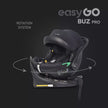 Autokėdutė EASYGO BUZ PRO su pasukama Bazę ISOFIX  40-87 cm