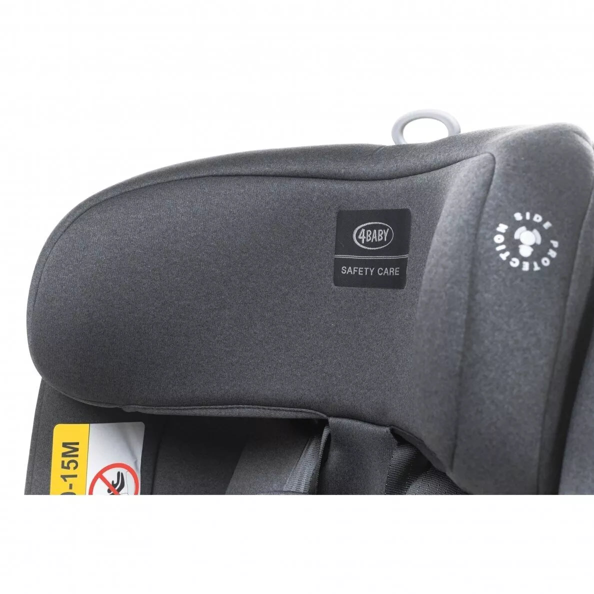 Automobilinė kėdutė 4BABY GO-FIX (76-150cm) Graphite