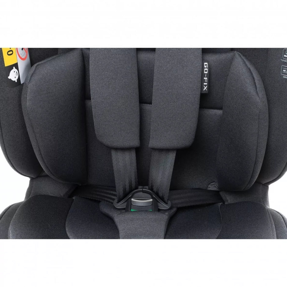 Automobilinė kėdutė 4BABY GO-FIX (76-150cm) Graphite