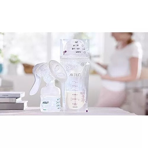 AVENT maišelia motinos pieno laikymui 180ml SCF603/25