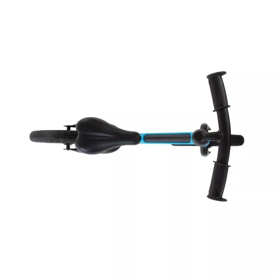 Balansinis dviratukas šviečiančiais ratais Q Play SPARK Blue