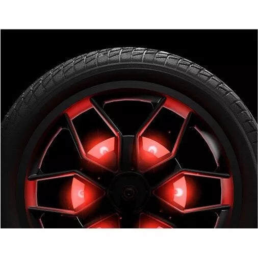 Balansinis dviratukas šviečiančiais ratais Q Play SPARK Red