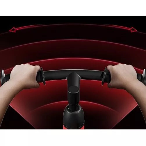 Balansinis dviratukas šviečiančiais ratais Q Play SPARK Red