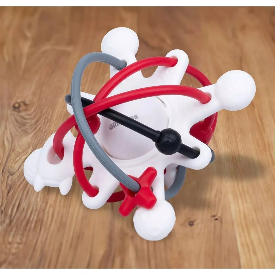 Barškutis-kramtukas silikoninis GiliGums COSMO