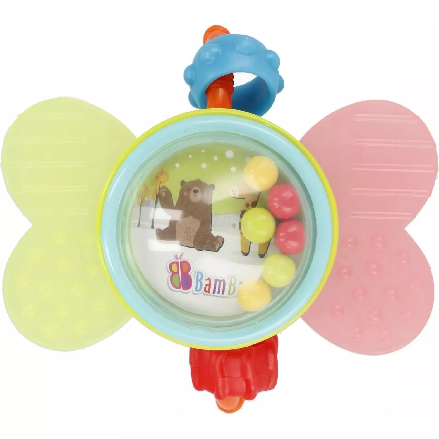 Barškutis su kramtuku BamBam BUTTERFLY