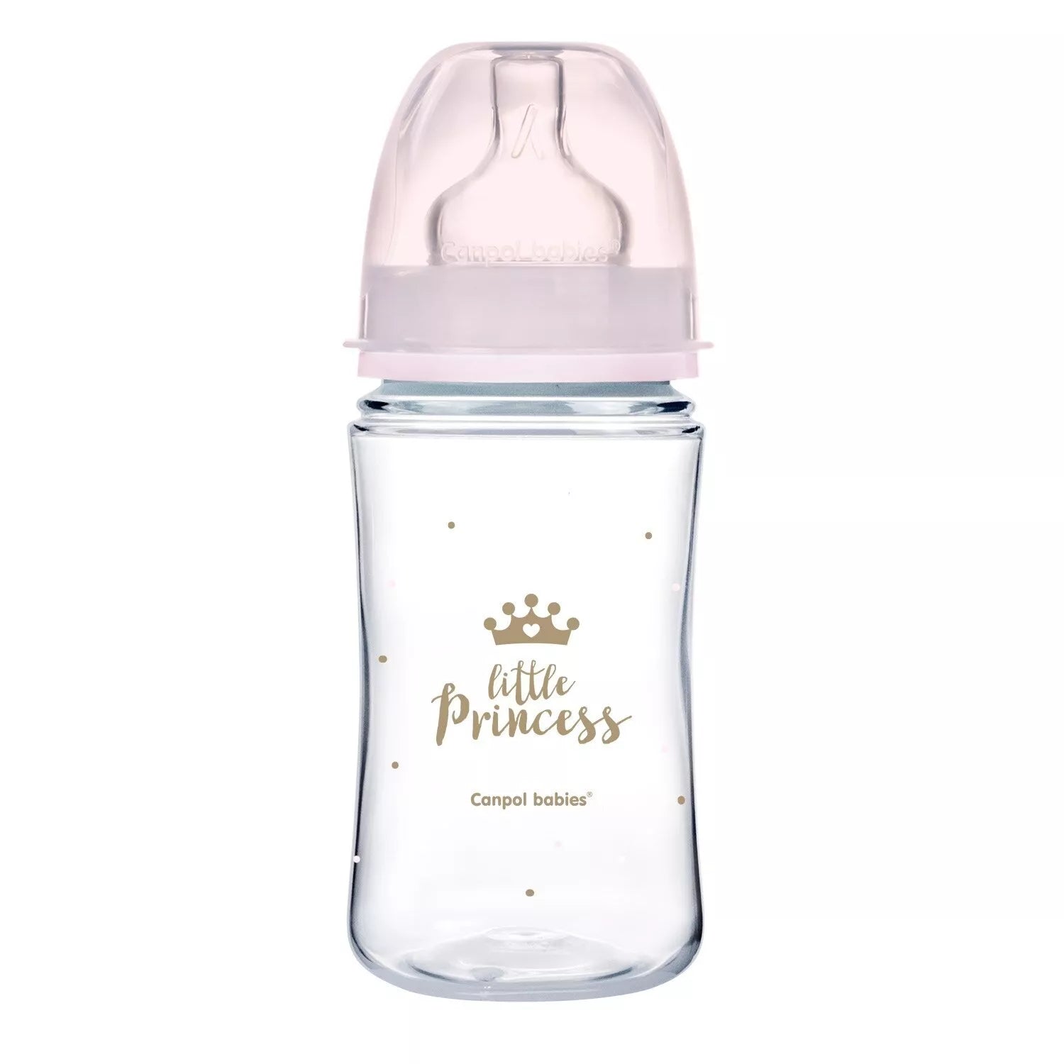 Canpol buteliukas 240 ml ANTI-COLIC 35/234 Pink