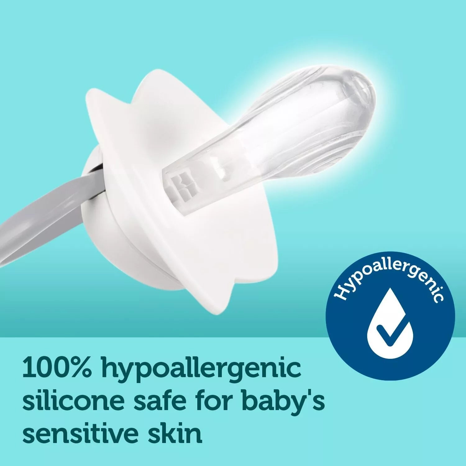 Čiulptukai Canpol 22/647 Light touch Silikoniniai, Simetriniai 2 vnt