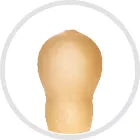 Čiulptukas Canpol 23/222  Lateksinis, Apvalus