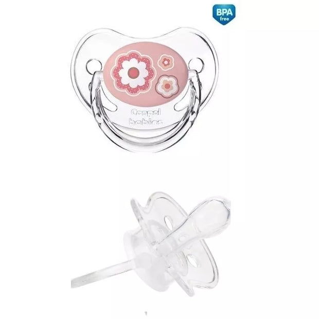 Čiulptukas Canpol NEWBOURN 22/580  Silikoninis, simetrinis