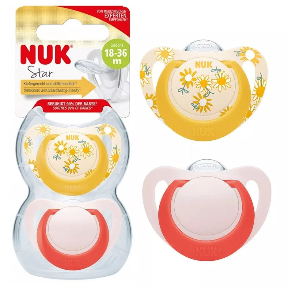 Čiulptukas NUK STAR,  2vnt