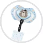 Čiulptuko laikiklis Canpol BONJOUR PARIS 51/026