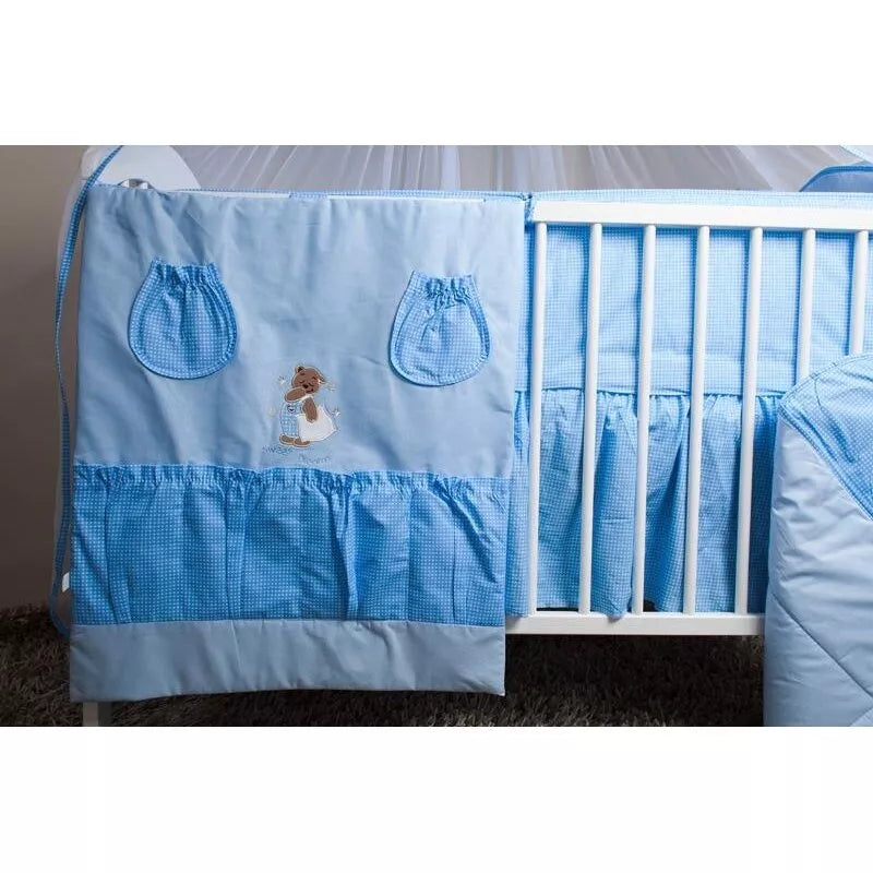 Daiktų kišenės pakabinamos ant lovytės Ankras BEAR Blue