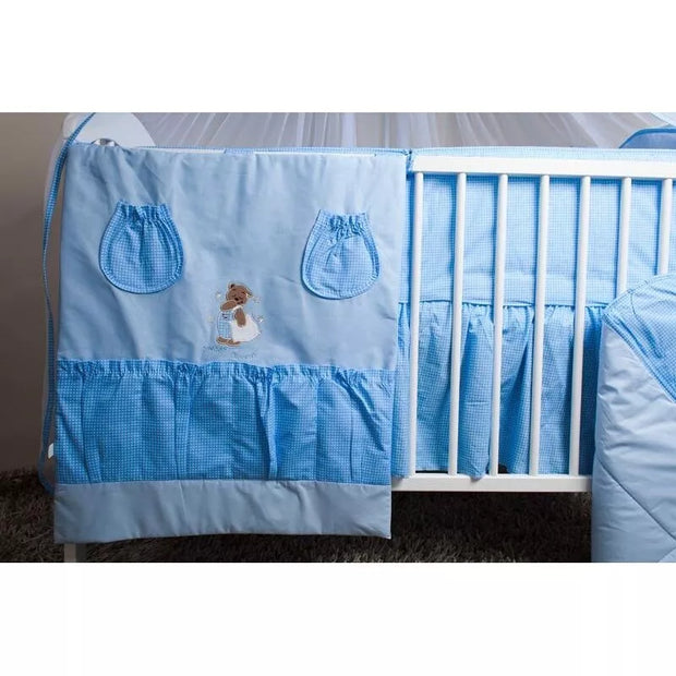 Daiktų kišenės pakabinamos ant lovytės Ankras BEAR Blue