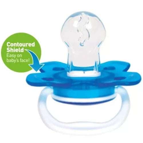 Dr. Brown's čiulptukai PREVENT Glow in the Dark 6-12 mėn, 2 vnt.