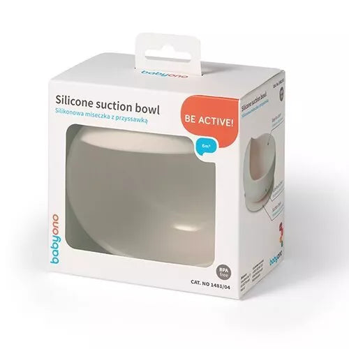 Dubenėlis silikoninis su siurbtuku BabyOno 1481/04