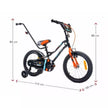 Dviratis TIGER Bike 16'' Black/Orange