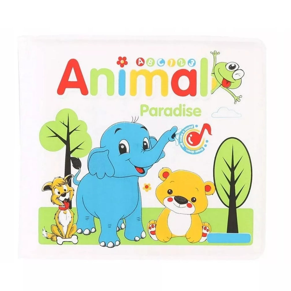 Edukacinės minkštos vonios knygelės BATH BOOK 2in1