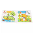 Edukacinės minkštos vonios knygelės BATH BOOK 2in1