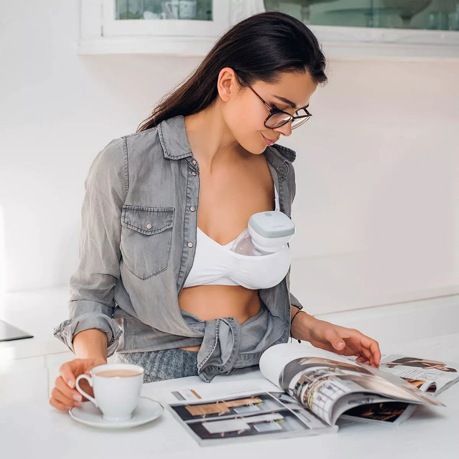 Elektrinis laisvų rankų pientraukis BabyOno SHELLY 1000