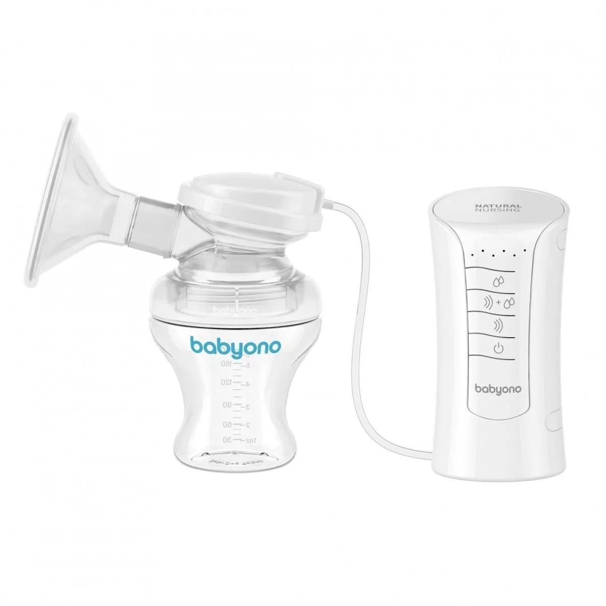 Elektrinis pientraukis BabyOno 3in1 NATURAL NURSING, 300