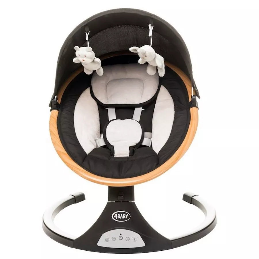 Elektrinis Gultukas - sūpynės 4baby ROCK'N RELAX Black