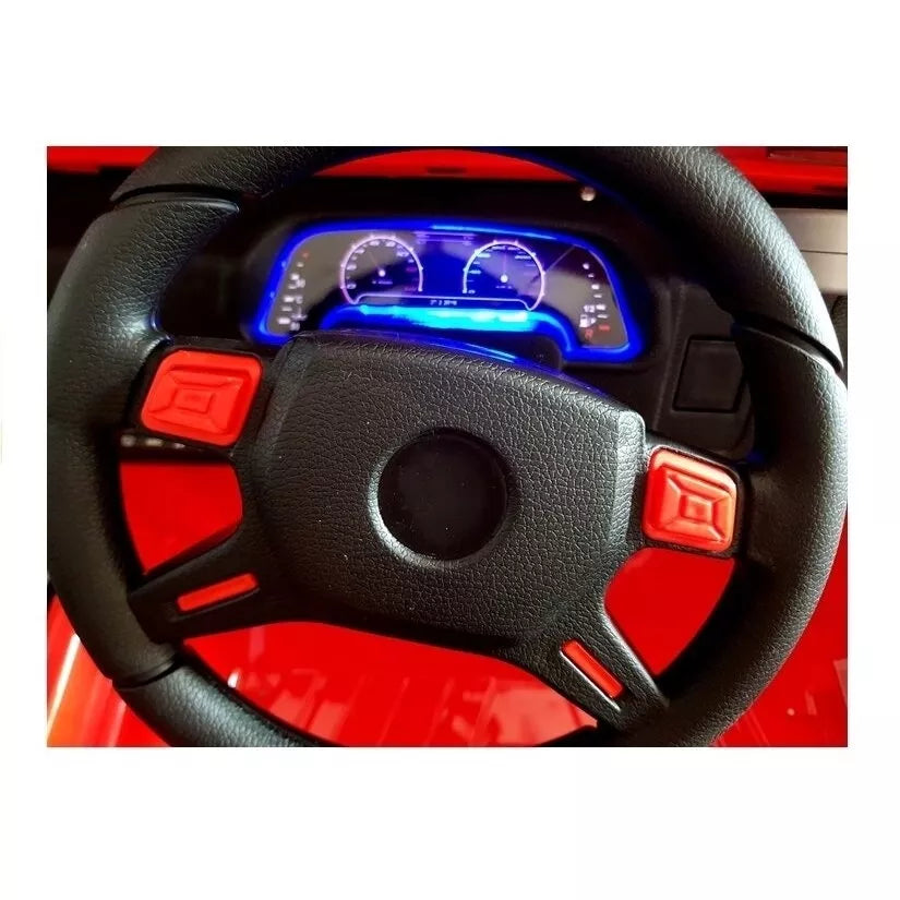 Elektromobilis JEEP HP-12 4WD Red su distanciniu valdymu