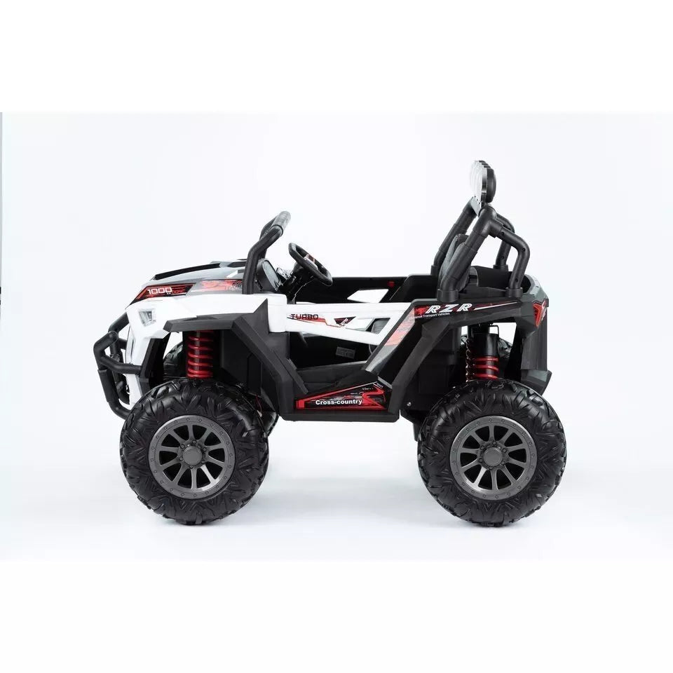 Elektromobilis MONSTER 4WD su distanciniu valdymu White