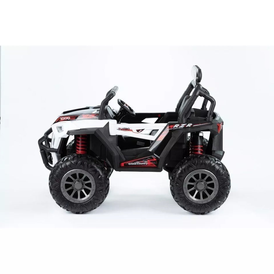 Elektromobilis MONSTER 4WD su distanciniu valdymu White