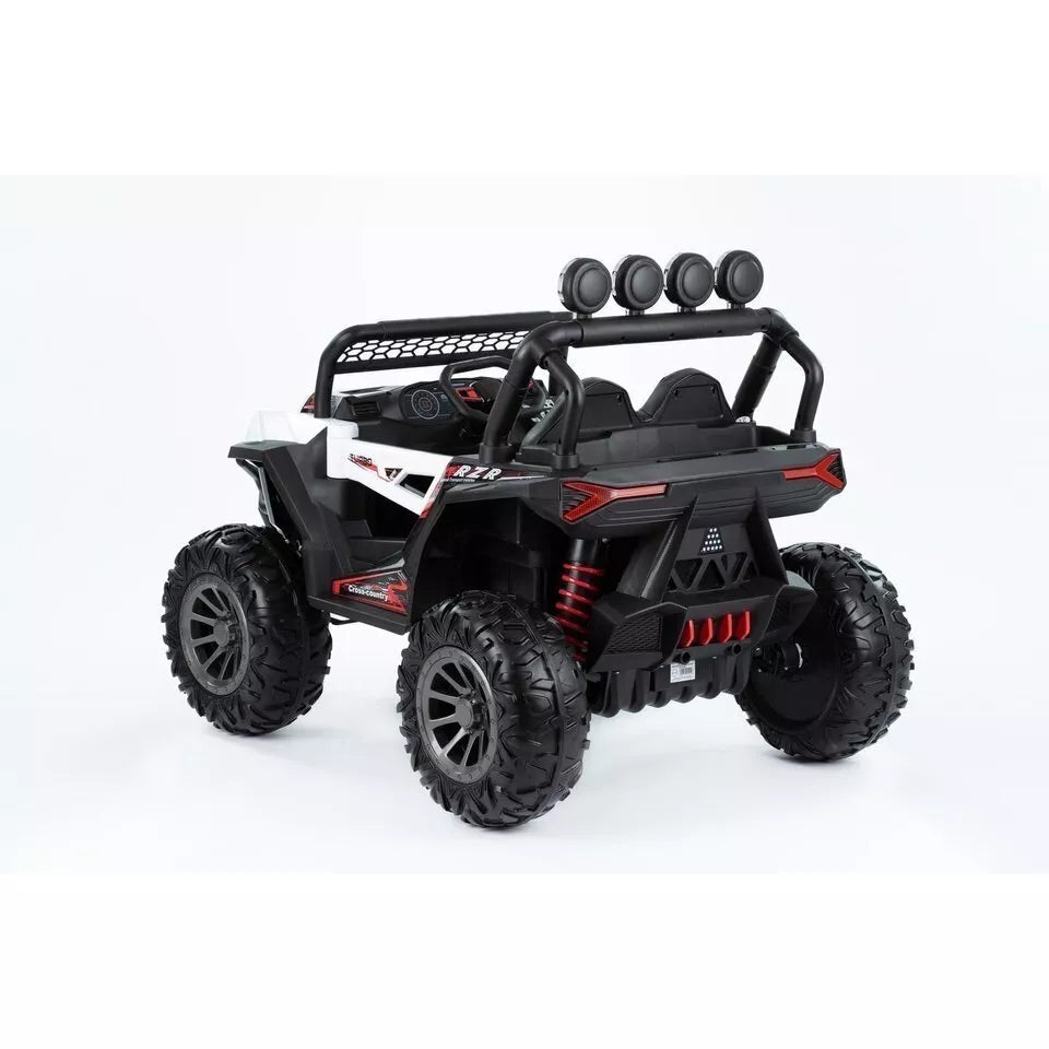 Elektromobilis MONSTER 4WD su distanciniu valdymu White