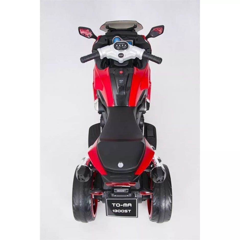 Vaikiškas elektrinis motociklas 01200ST-6V, Red