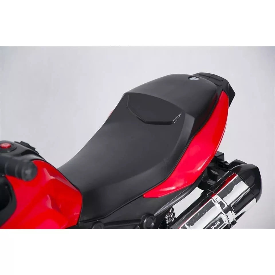 Vaikiškas elektrinis motociklas 01200ST-6V, Red