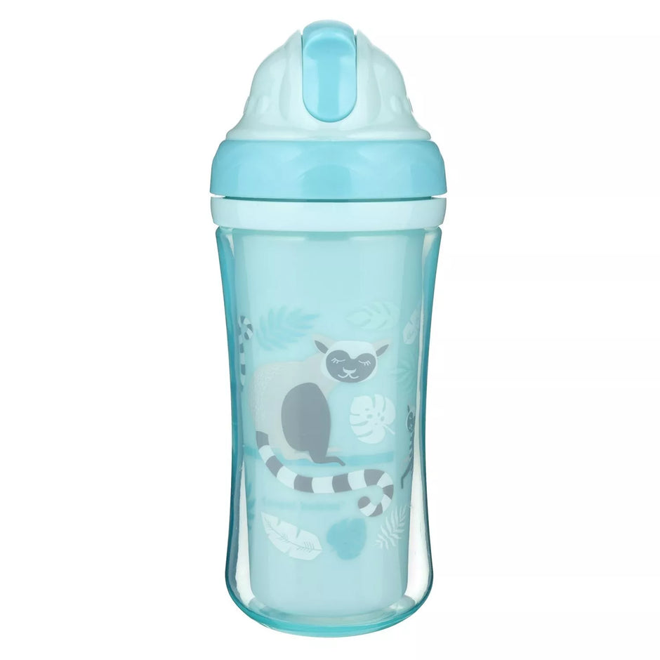 Gertuvė su silikoniniu šiaudeliu Canpol LEMUR 74/051