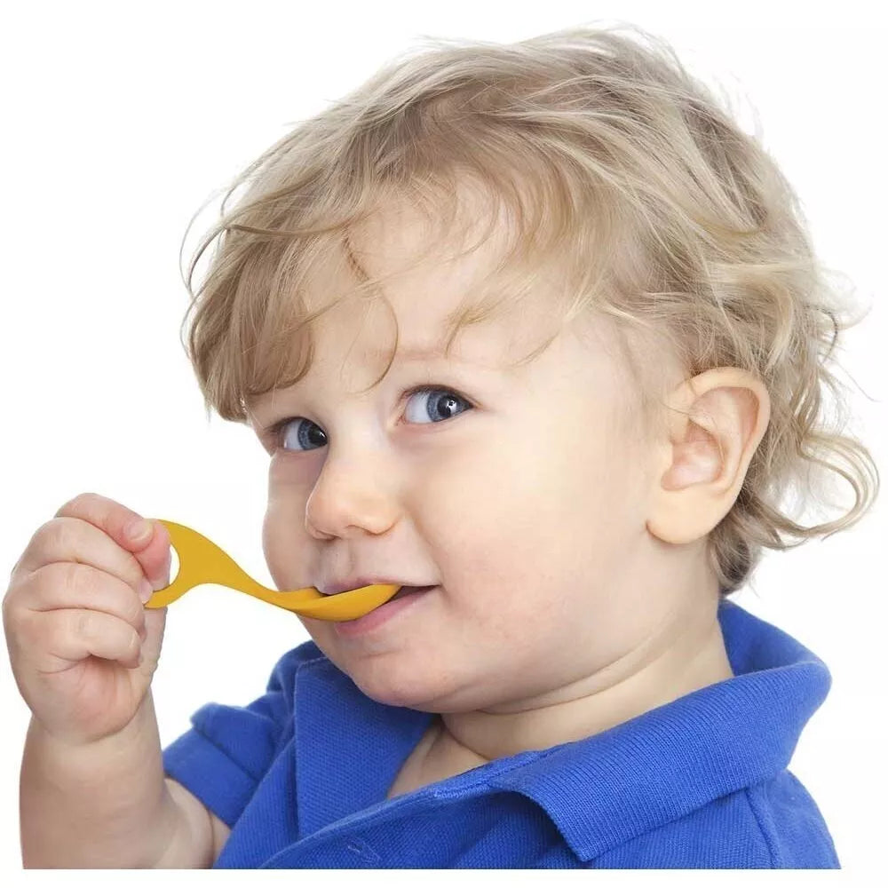 I CAN šaukšteliai vaikams 2 vnt, White / Blue