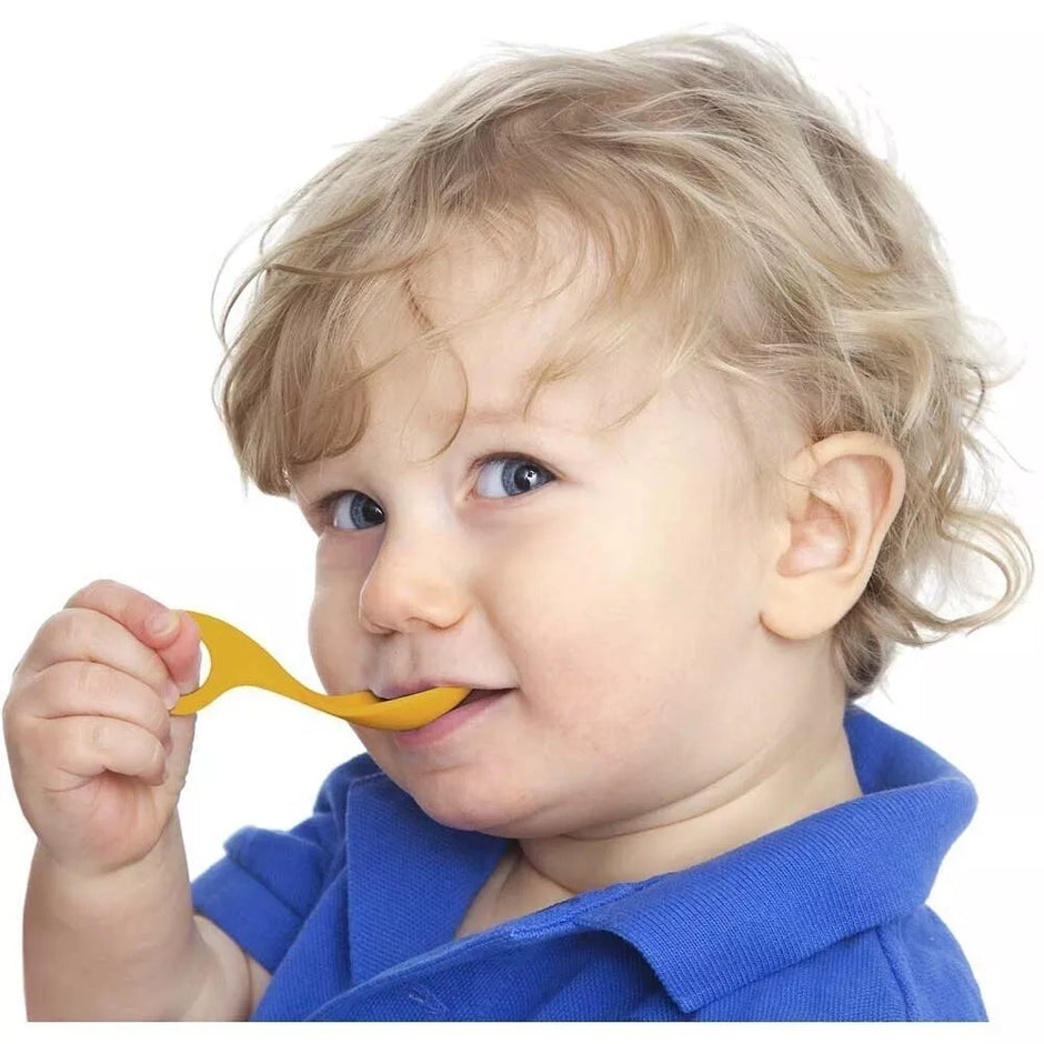 I CAN šaukšteliai vaikams 2 vnt, White / Blue