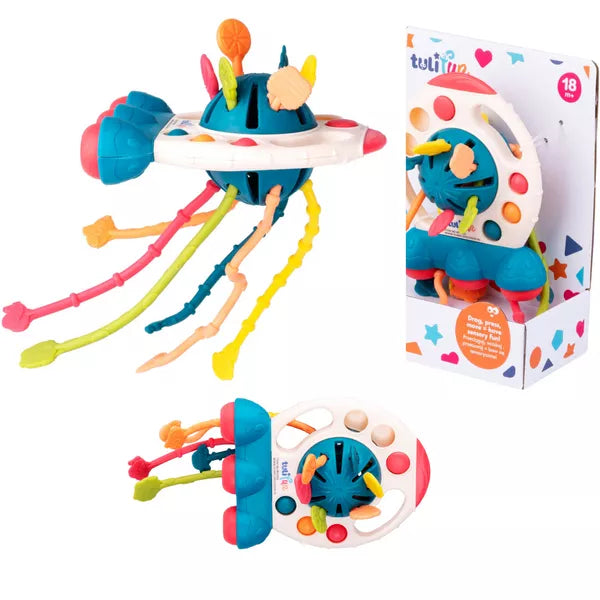 Interaktyvus sensorinis žaislas - kramtukas Dumel ROCKET