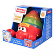 Interaktyvus žaislas-piramidė su ratukais,šviesomis ir garsais Winfun CRAB