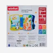 Interaktyvus žaislas Winfun Žaidimų knyga ANIMAL FRIENDS