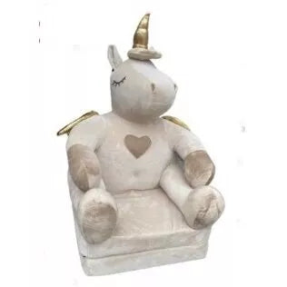 Ištiesiamas vaikiškas fotelis VIENARAGIS Beige