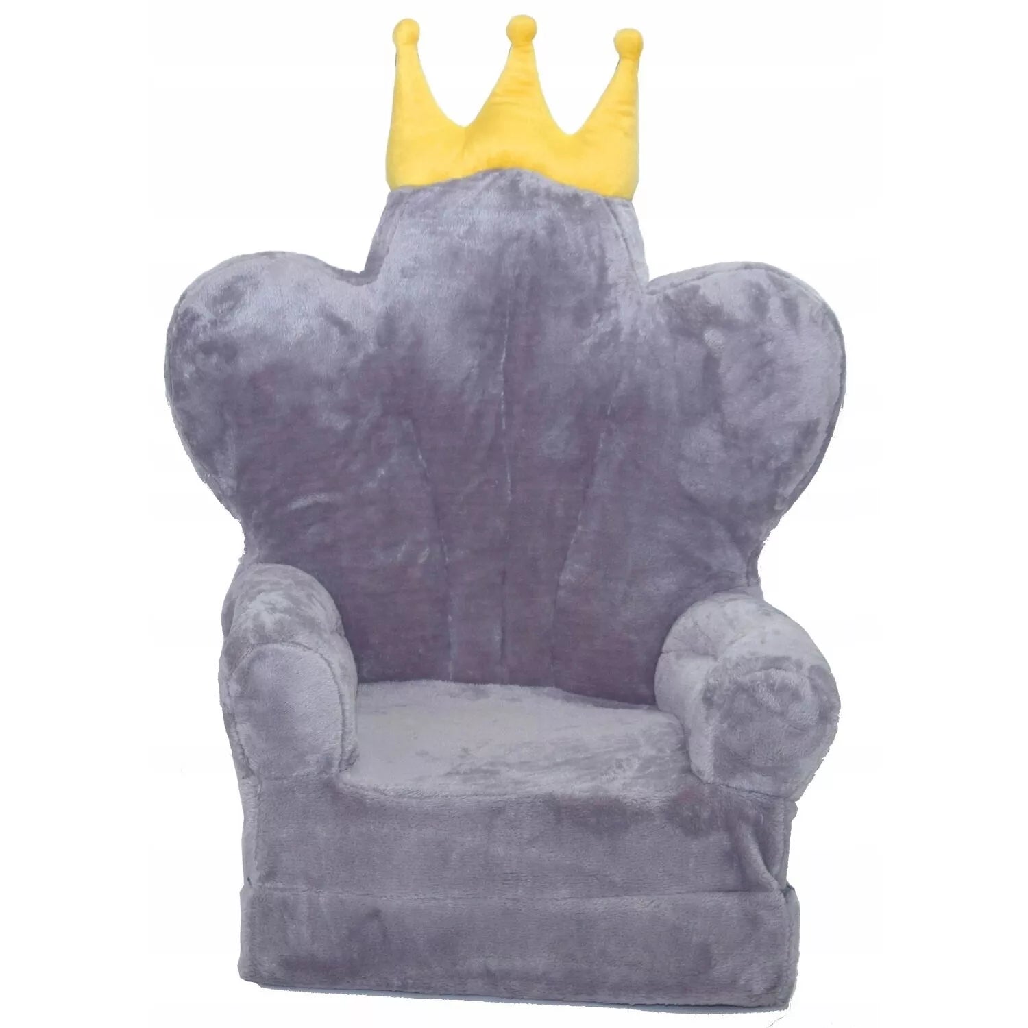 Ištiesiamas vaikiškas fotelis THRONE Grey