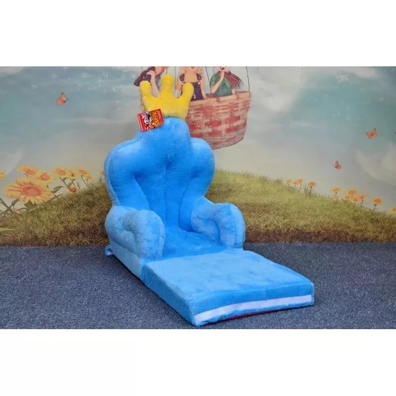 Ištiesiamas vaikiškas fotelis THRONE Blue